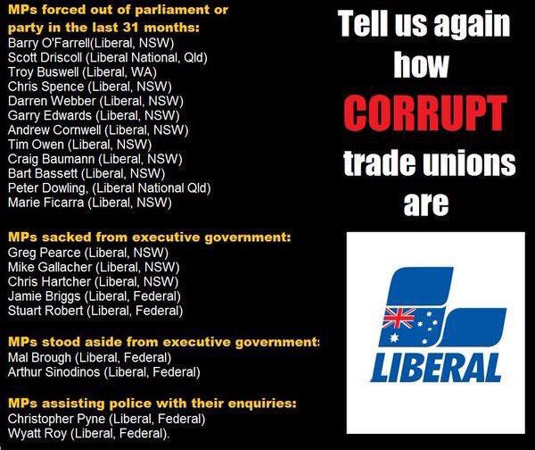 keeping us safe from trade union crime &amp; corruption ...